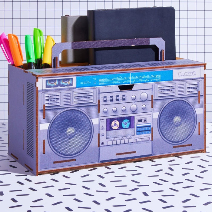 Boombox Desk Organiser