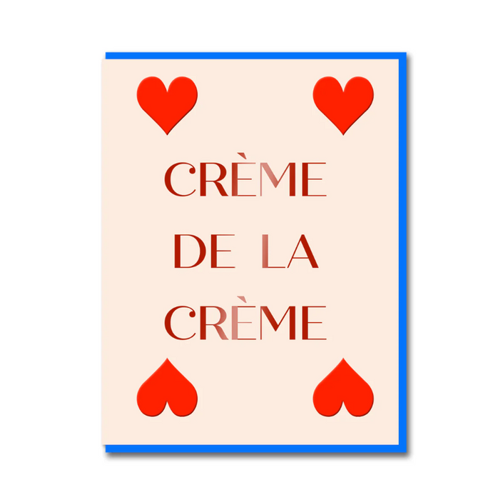 French Twist Creme De La Creme Card