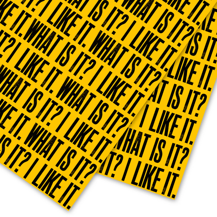 Anthony Burrill I Like it. What is it? Gift Wrap