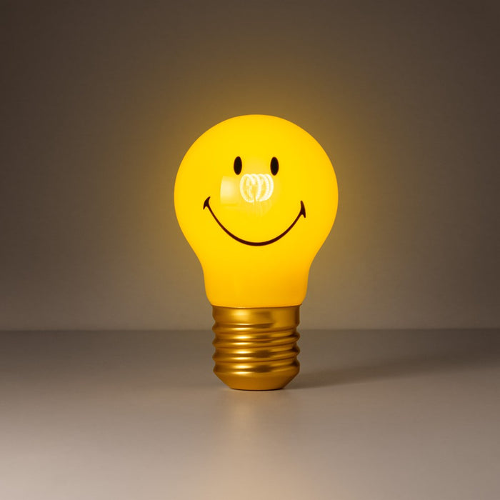 Cordless Smiley Lightbulb