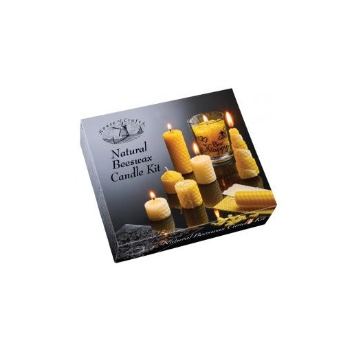 Natural Beeswax Candle Kit