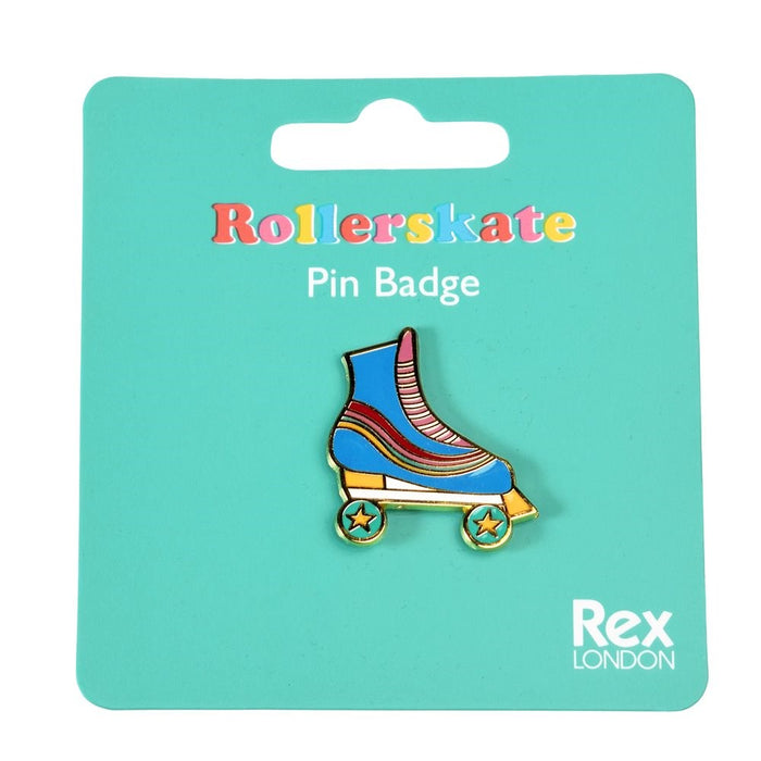 Rollerskate Pin Badge