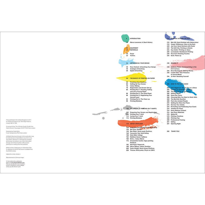 Screenprinting: The Ultimate Studio Guide from Sketchbook to Squeegee