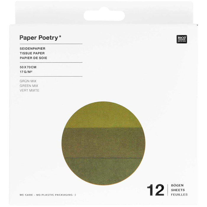 Rico Tissue Paper Green Mix