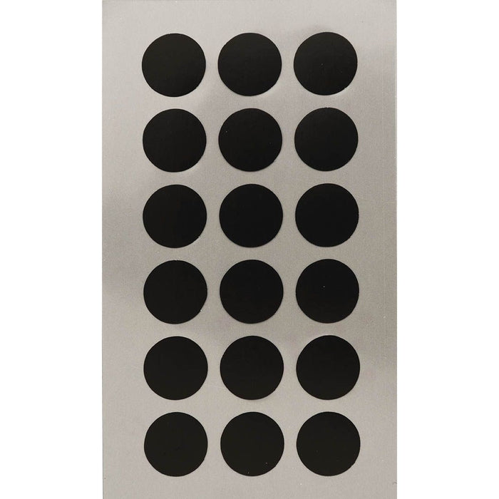 Rico Office Stick Black Dots 15mm 4 Sheets 7x15.5 cm