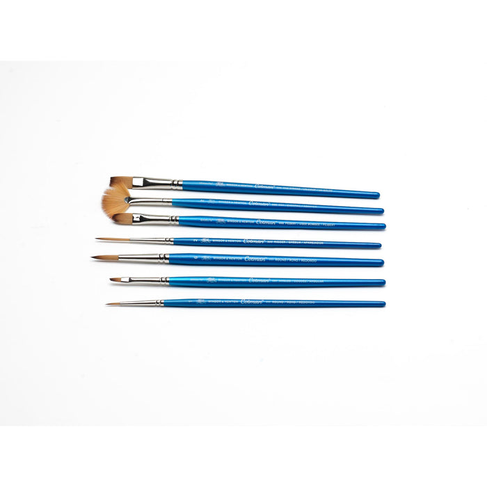 Cotman Water Colour Brush Short Handle 7Pk