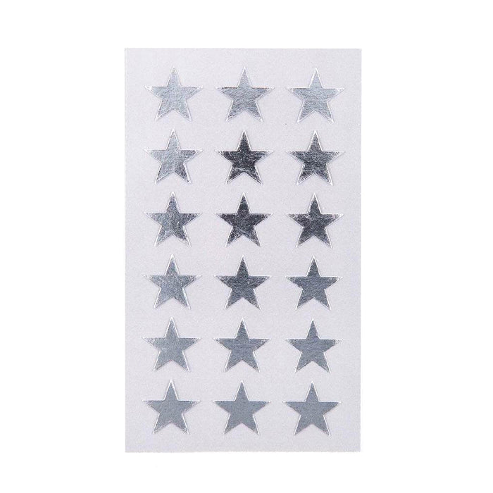 Rico - Stickers Stars 18mm / Silver