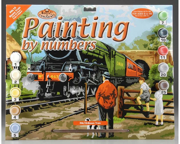 Paint By Numbers Adult Large - Nostalgic Plane — Fred Aldous