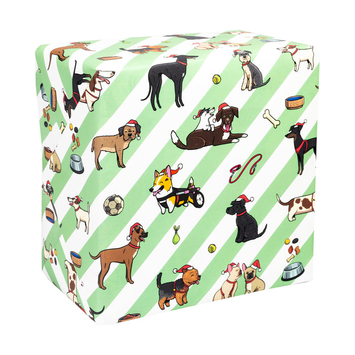 Fred Aldous X Hammo - Gift Wrap Christmas Dogs