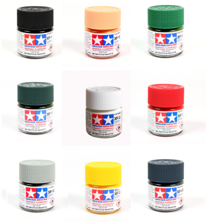 Tamiya Acrylic Mini X35 Semi Gloss Clear Paint 10ml