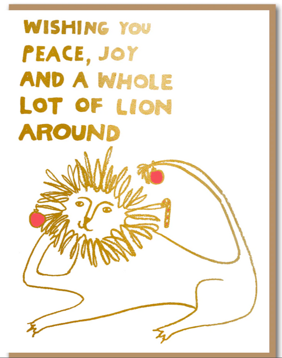 Lion Around Cards