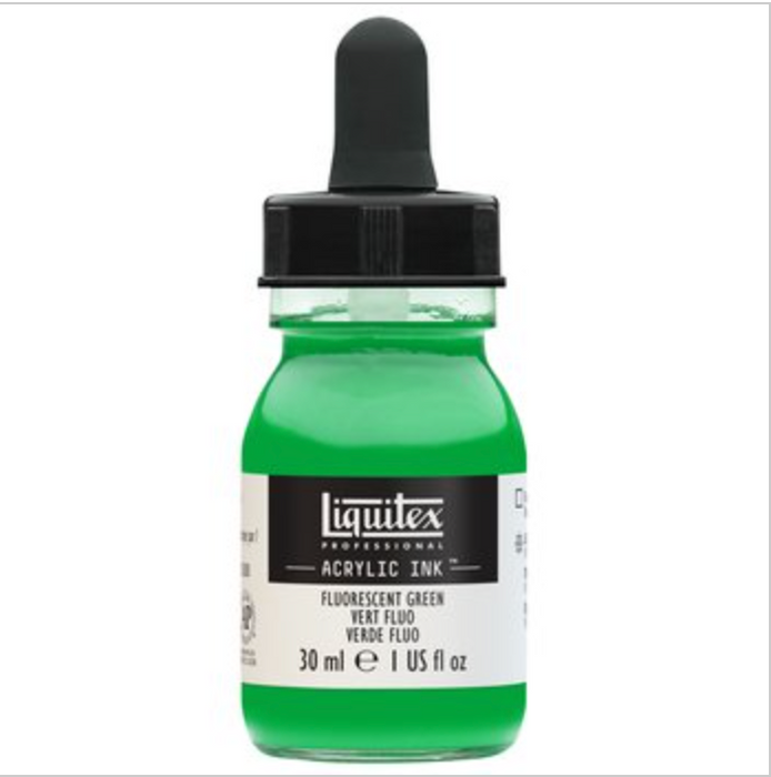 Liquitex Ink Flourescent Green