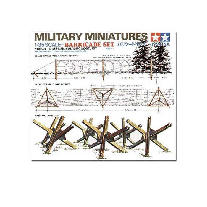 Tamiya Military Barricade Set