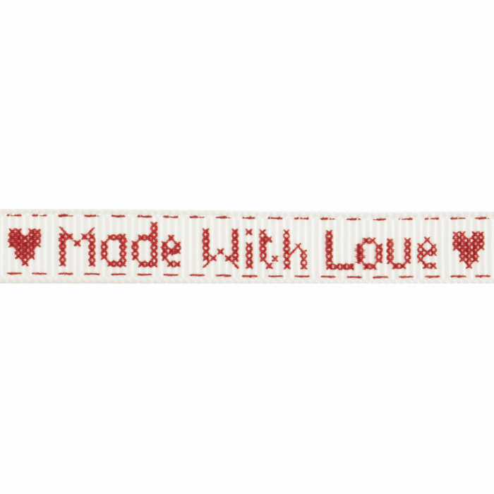 Grosgrain - 5m x 10mm - With Love